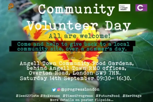 Today we're in Angell Town doing a typical end of Summer tidy up and repairs with the local community, out their community food garden. This and next week is sponsored by our partners @centricmoments and their associates @impactonurbanhealthDays like this are an example of how the community comes together to look after their environment and use spaces to the best of their ability. All are welcome!PS. We have a special guest coming to some beautiful public art pieces for the space ☝🏾🙌🏾🎉#TheBiggerPicture #Seed2Plate #NoExcuse📸:@progresslondon @boxfresh_gardens Angell Town Communiity Gardens, Angell Town Housing Estate, Brixton, London, United Kingdom.#TheBiggerPicture #Seed2Plate #Seed2Seed #FutureFood #Time4Progress #SocialChange #Global #Heritage #ResilienceGardening #ResilienceArts #ResilienceFilm #Organic #SelfSustainability #Empowerment #Dignity #HumanCommunity #ThinkOutoftheBox #ThinkofOthers #Makwande #Umbuntu
